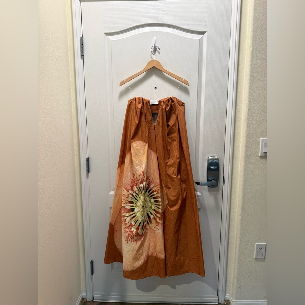Significant Other Shiloh Maxi Dress Tangerine Rose Size 4 NWT - Picture 6 of 10
